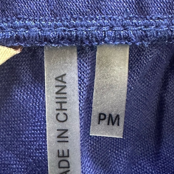 Soft Surroundings 100% Linen pull on skirt size medium petite new with tag - Picture 4 of 6